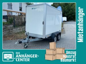 Anhänger & Wohnmobile mieten 7 Kleinanzeigen - Vermietung_DD AC 310_Koffer Umzug, Hausrat